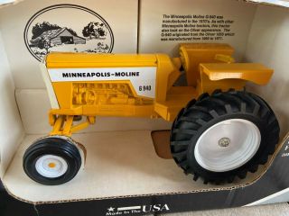 Minneapolis Moline 1/16 G940 Toy Tractor Scale Models Ertl