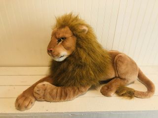 Best Made Toys Large Plush Lion Stuffed Toy 26” Safari Africa Jungle 2