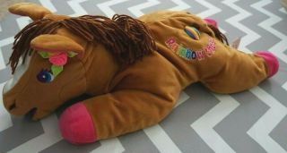 Lisa Frank Rainbow Chaser Horse Pony 22” Plush Stuffed Toy 1998 Vintage