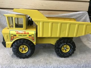 Mighty Tonka Turbo Diesel Dump Truck Pressed Steel Xmb - 975 Construction 1980 