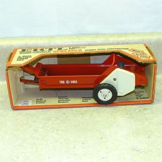 Vintage Ertl Tru Scale Spreader,  Farm Implement Toy,  A443