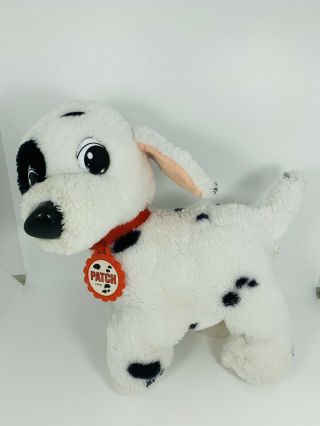 10 " Vintage 1991 Mattel Disney 101 Dalmatians Patch Stuffed Animal Plush Toy