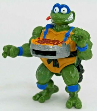 1993 Vintage Tmnt Teenage Mutant Ninja Turtle Pizza Tossin Leonardo Figure