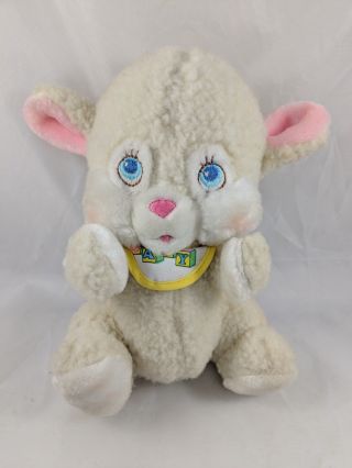 Amtoy Baby Soft Touch Lamb Plush Musical Wind Up American Greetings 9 " 1983