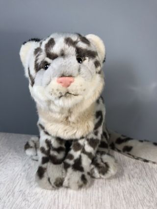 Webkinz Signature Snow Leopard Plush Cat Ganz Stuffed Animal (no Code)
