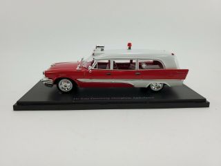 1957 Desoto Firesweep Memphian Ambulance - 1:43 Model By Autocult (12010)