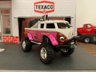 Hot Wheels Rlc Volkswagen T1 Rockster Pink Loose