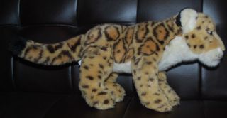 Ganz Webkinz Signature Spotted Jaguar Endangered Animal Stuffed Plush Toy 16 "