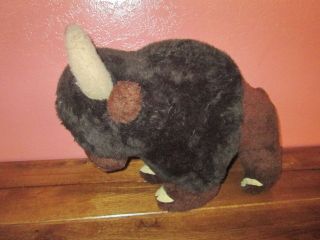 Vintage Dakin Dardenelle Co.  Pillow Pets Buffalo Bison Plush Toy Stuffed Animal