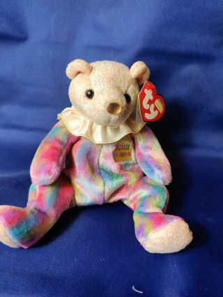 Ty Beanie Baby - October The Birthday Bear (7.  5 Inch) - Mwmts Stuffed Animal Toy