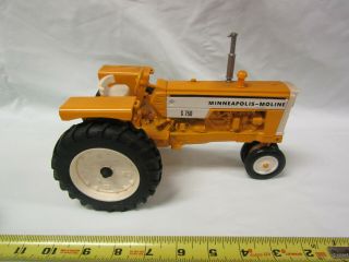 Ertl Farm Toy Tractor 1:16 Scale Minneapolis Moline G 750 Yellow Narrow Front
