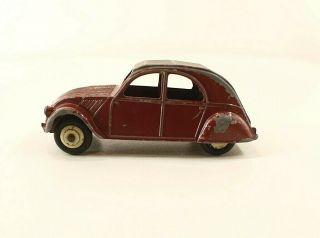 Dinky Toys F N° 24t Citroën 2 Cv 3 Feux
