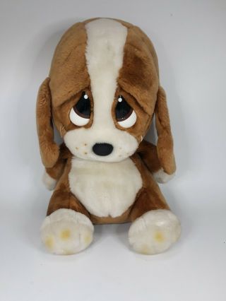 Sad Sam I Love You Basset Hound Dog Puppy Plush Stuffed Animal Applause Crys 15 "