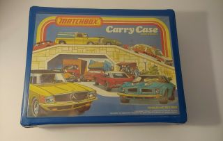 1978 Vintage Lesney Matchbox Carry Case - Holds 48 Models - Great Cond - No Cars