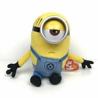 Ty Beanie Babies,  Minions Despicable Me 3,  Mel In Overalls,  2017,  Plush With Tag
