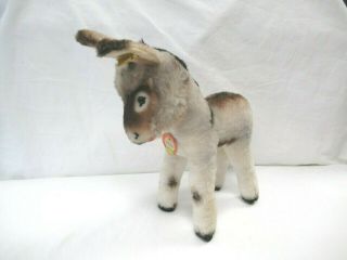 Vintage Steiff Stuffed Toy Animal Grissy The Donkey 1622.  00