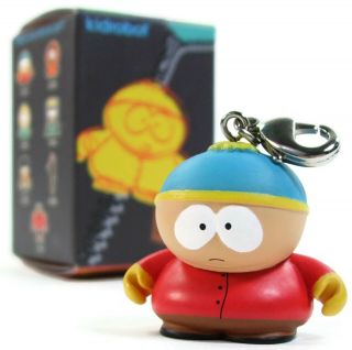 Kidrobot South Park Zipper Pull Series 1 Cartman Keychain Vinyl Figure