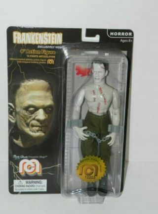 Mego Horror Wave 6 - Frankenstein 8 " Action Figure Glow In The Dark,  Bare Chest