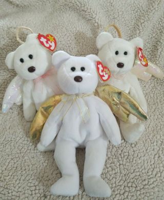 Ty Halo And Halo Ii Beanie Babies With Errors