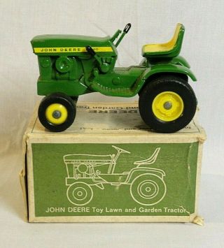 Look Vintage Ertl 1/16 Diecast John Deere 140 Lawn & Garden Tractor In The Box