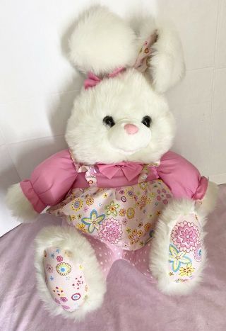 Reserved Plush Singing Bunny Pink Ears Moves Peter Cottontail