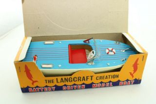 Lang Craft Battery - Powered Model Boat Toy - Boxed