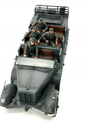 Ultimate Soldier 32x 21st Century Toys 1:32 German 8 Ton Troop Carrier & Soldier