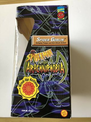 Spider - Man Animated Series: Arachnophobia wind - up figure:Spider Goblin 3