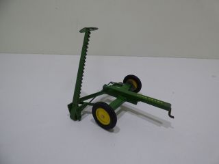 Vintage Farm Toy Implement,  John Deere Hay Mower 1:16 Scale Sickle Mower Ertl