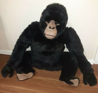 Animal Alley Stuffed Silverback Plush Gorilla Monkey 2000