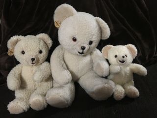 3 Snuggle 1986 & 97 Russ Berrie Plush Bear Lever Bros Fabric Softener Teddy Rar