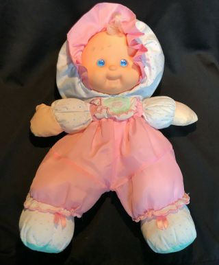 Vintage 90s Fisher Price Puffalump Baby Doll " Merri - Pink "