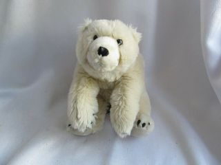 Ditz Design (hen House) Off White Polar Bear Plush Stuffed Animal 16 " Weighted