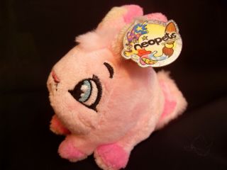 Neopets: Pink Snowbunny Plush 3