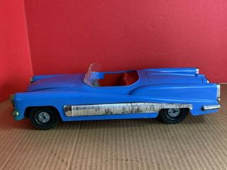 Vintage Large Toy Convertible Car By Ideal Toy Company