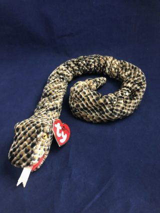 Ty Beanie Baby Zodiac Snake 2000 Plush