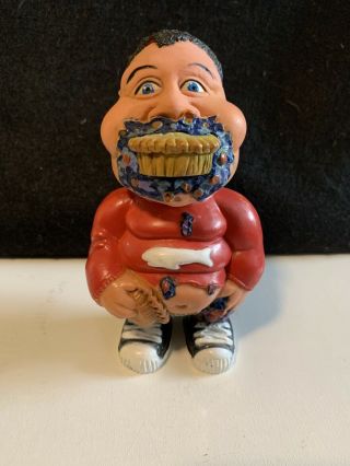 Fat - So 6” Gross Out Gang Skilcraft 1987 Figure Eating Pie