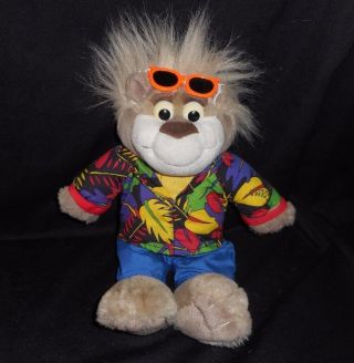 12 " Vintage 1998 Mattel Bubba Teddy Bear Talking Stuffed Animal Plush Toy