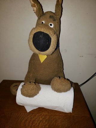 Vintage 1974 Scooby Doo Hanna Barbera Plush Dog Collectable Rare Toy Cuddly