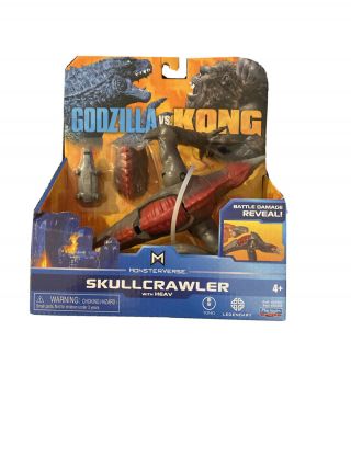 Playmates Godzilla Vs King Kong Skullcrawler Fast
