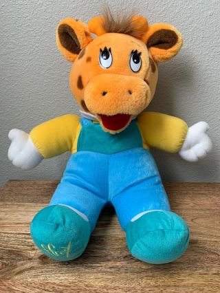 Vintage Toys R Us Gigi Geoffry Giraffe Plush 1993 Baby Gee Stuffed Animal Rare