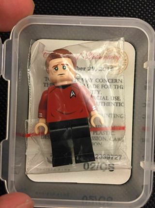 Custom Lego Minifigure Scotty Star Trek By Christo7108 Simon Pegg