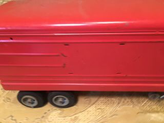 Vintage Louis Marx Hi - Way Express Tractor Trailer Only Truck BL26 Pressed Steel 3
