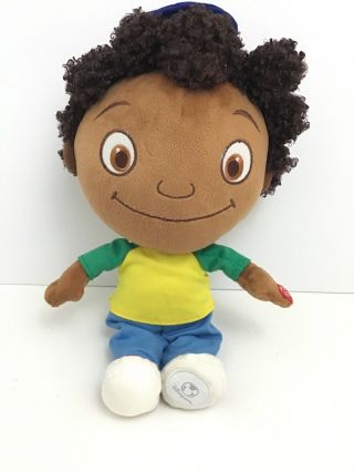 Disney Store Little Einsteins Quincy Talking Plush Doll Stuffed Toy 13 "