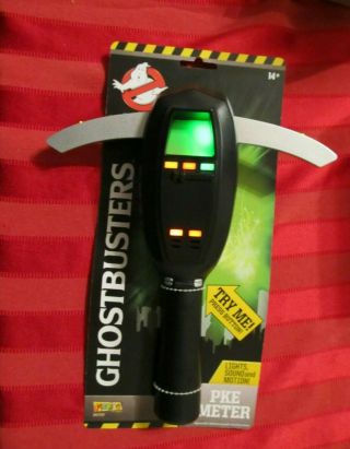 Ghostbusters 2020 " Pke Meter " Cosplay Accessory Lights,  Sounds & Motion