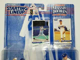 HIDEO NOMO / DON DRYSDALE - 1997 Starting Lineup MLB SLU Classic Doubles Figures 3
