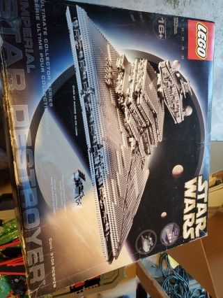 Lego Star Wars Imperial Star Destroyer (10030 Old Grey)