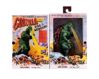 Godzilla: King Of The Monsters (1956) Movie Poster Action Figure Neca