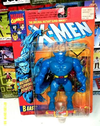 1994 Toy Biz Marvel X - Men Beast Mutant Flipping Power Action Figure