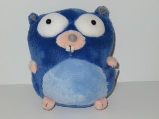 Squishable Blue Go Gopher Plush Toy Stuffed Animal 6 " Toy Doll Figure